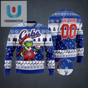 Mlb Chicago Cubs Grinch Christmas Sweater Design fashionwaveus 1 1