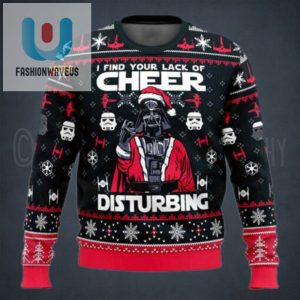 Star Wars I Find Your Lack Of Cheer Disturbing Ugly Christmas Sweater fashionwaveus 1 1