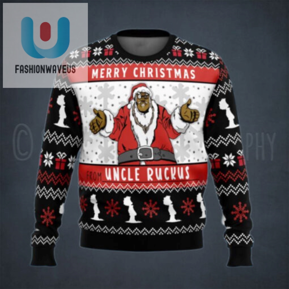 Merry Christmas From Uncle Ruckus Ugly Christmas Sweater 