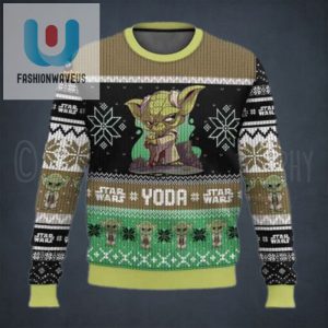 Star Wars Yoda Christmas Holiday Ugly Sweater fashionwaveus 1 1