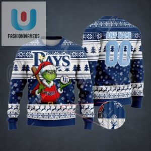 Mlb Tampa Bay Rays Grinch Christmas Sweater Design fashionwaveus 1 1