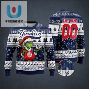 Mlb New York Yankees Grinch Christmas Sweater Design fashionwaveus 1 1