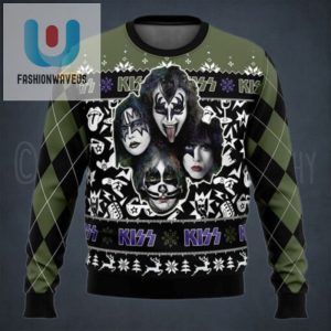 Kiss Band Christmas Holiday Ugly Sweater fashionwaveus 1 1