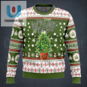 The Tree Isnt The Only Thing Getting This Year Ugly Sweater fashionwaveus 1 1