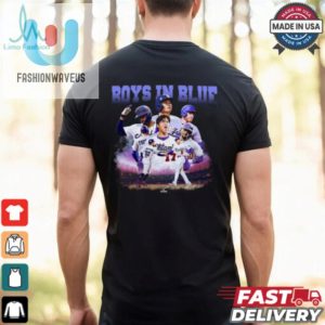 Los Angeles Dodgers 2024 World Series Champions Boys In Blue Player Graphic T Shirt fashionwaveus 1 1