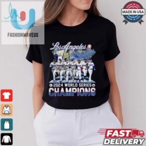 World Series Champs 2024 Los Angeles Dodgers Owa Walking Shirt fashionwaveus 1 3