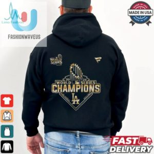 Mlb Los Angeles Dodgers World Series 2024 Champions Limited Gold Shirt fashionwaveus 1 2