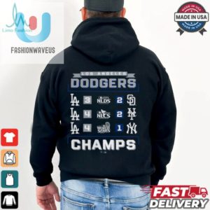 Los Angeles Dodgers Fanatics Black 2024 World Series Champions Schedule T Shirt fashionwaveus 1 2