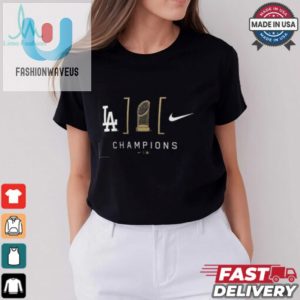 Los Angeles Dodgers 2024 World Series Champions Lockup T Shirt fashionwaveus 1 3