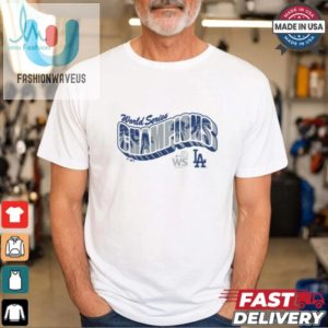 Los Angeles Dodgers White 2024 World Series Champions Palm Tree Letter T Shirt fashionwaveus 1 2