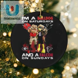 Im A Georgia Bulldogs On Saturdays And A Atlanta Falcons On Sundays T Shirt fashionwaveus 1 2