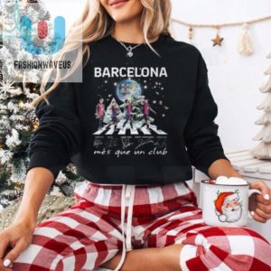 Barcelona Fc 2024 Christmas Mes Que Un Club T Shirt fashionwaveus 1 1