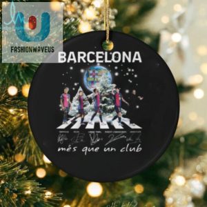 Barcelona Fc 2024 Christmas Mes Que Un Club T Shirt fashionwaveus 1 2