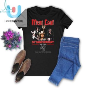 Meat Loaf Band 56Th Anniversary 1968 2024 Thank You For The Memories T Shirt fashionwaveus 1 3