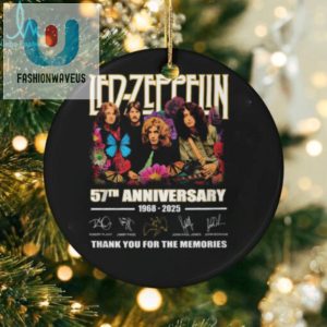 Led Zeppelin Band 57Th Anniversary 1968 2025 Thank You For The Memories T Shirt fashionwaveus 1 2