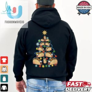 Santa Taco Christmas Tree Lights Taco Christmas T Shirt fashionwaveus 1 1