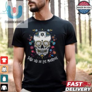 Las Vegas Raiders Skull Dia De Los Muertos 2024 T Shirt fashionwaveus 1 2