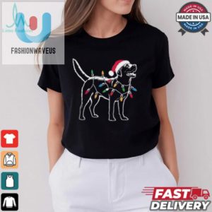 Festive Labrador Dog Christmas Gift T Shirt fashionwaveus 1 3