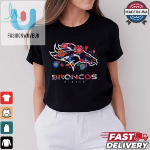 Denver Broncos Dia De Los Muertos 2024 T Shirt fashionwaveus 1 3