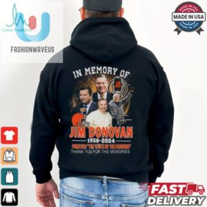 In Memory Of Jim Donovan 1956 2024 Forever The Voice Of The Browns Thank You For The Memories T Shirt fashionwaveus 1 2