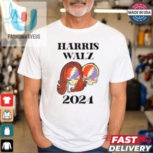 Harris Walz 2024 Grateful Dead Shirt fashionwaveus 1 3