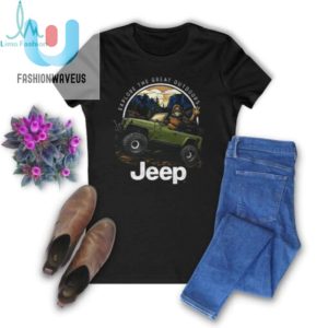 Explore The Great Outdoors Sasquatch Jeep Shirt fashionwaveus 1 2