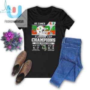 2024 Florida Cup Champions Miami Hurricanes Go Canes Shirt fashionwaveus 1 2