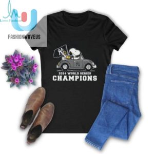 The Peanuts Driving Car X New York Yankees 2024 World Series Champions Shirt fashionwaveus 1 2