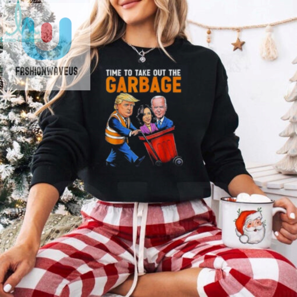 Trump Time To Take Out Garbage Biden Harris Shirt 