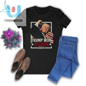 Trump Won Again 2024 T Shirt fashionwaveus 1 2