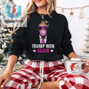 Congratulations Trump Won Again 2024 Election Vote President 47Th American Shirt fashionwaveus 1 1