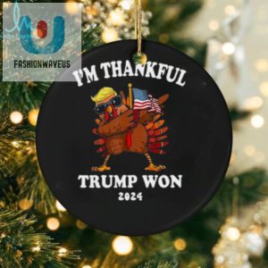 Im Thankful Trump Won 2024 Thanksgiving Turkey Shirt fashionwaveus 1 3