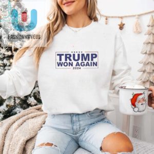 Congratulation Trump Won Again 2024 Shirt fashionwaveus 1 2