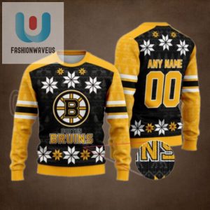 Nhl Boston Bruins Custom Ugly Sweater For Christmas fashionwaveus 1 1