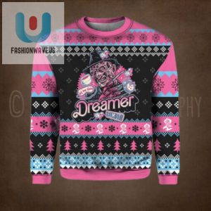 Freddy Krueger Dreamer A Nightmare On Elm Street Christmas Ugly Sweater fashionwaveus 1 1