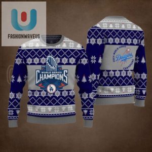 2024 La Dodgers World Series Champions Ugly Sweater fashionwaveus 1 1