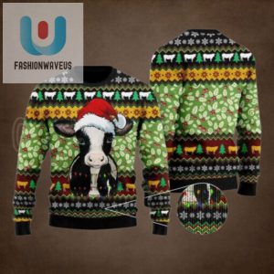 Cow Ver 2 Ugly Christmas Sweater fashionwaveus 1 1