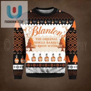 Blantons Bourbon Whiskey Ugly Christmas Sweater fashionwaveus 1 1