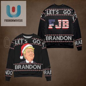 Lets Go Brandon Trump Fjb Christmas Sweater 31221V Unisex Funny Winter Holiday Ugly Christmas Sweater fashionwaveus 1 1