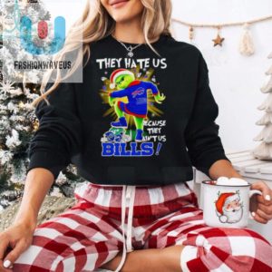 They Hate Us Because They Aint Us Buffalo Bills Grinch Stomp On Jets Christmas Shirt fashionwaveus 1 3