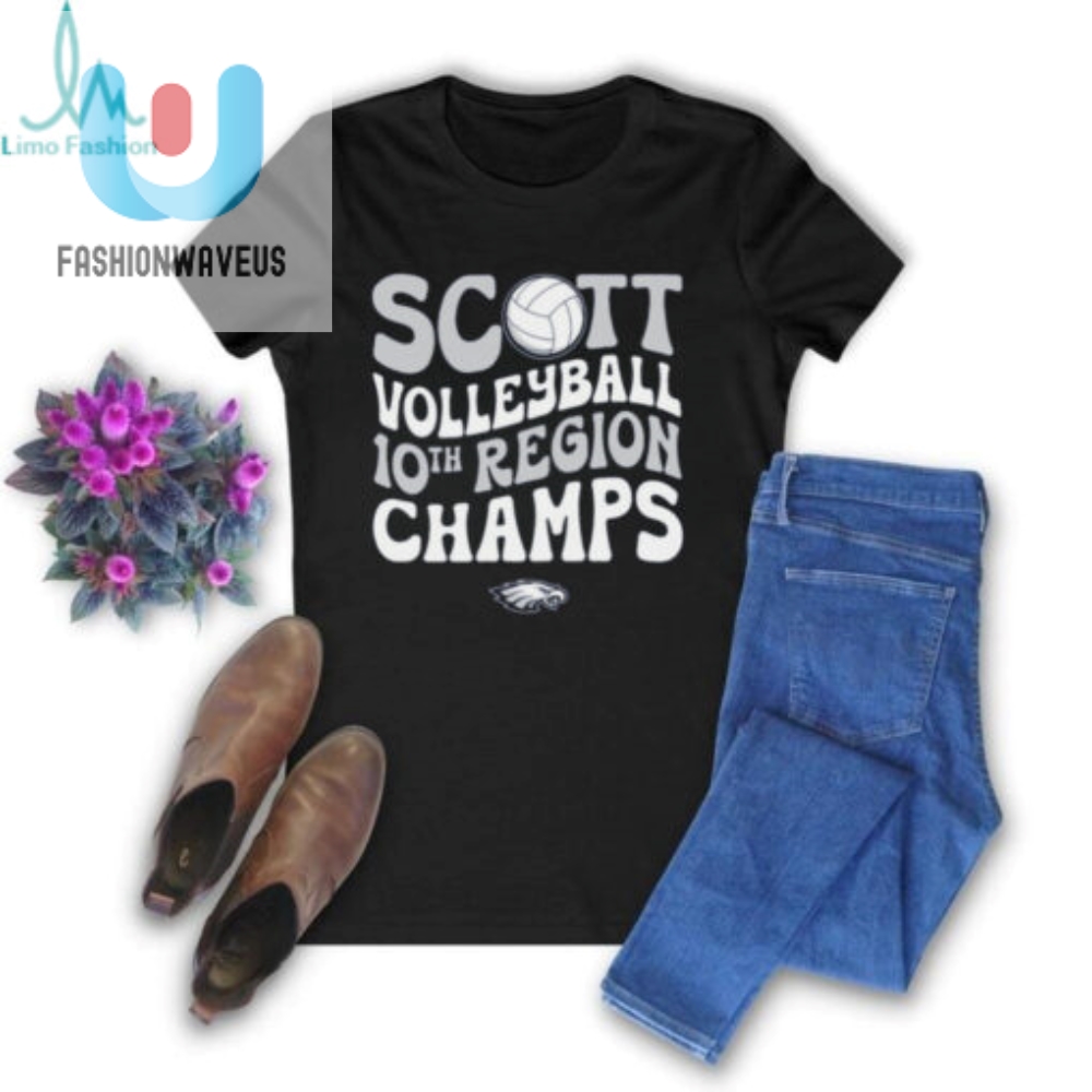 Scott Volleyball 10Th Region Champs Shirt 