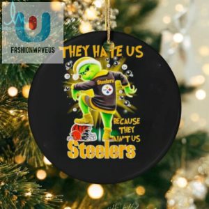 The Grinch They Hate Us Because They Aint Us Pittsburgh Steelers Stomp On Bengals 2024 Shirt fashionwaveus 1 2