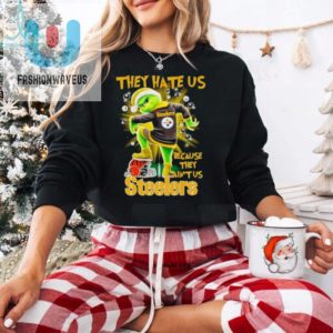 The Grinch They Hate Us Because They Aint Us Pittsburgh Steelers Stomp On Bengals 2024 Shirt fashionwaveus 1 3