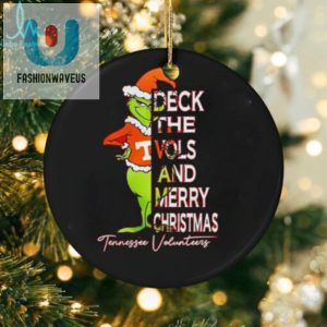 Tennessee Volunteers Grinch Deck The Vols And Merry Christmas Shirt fashionwaveus 1 2