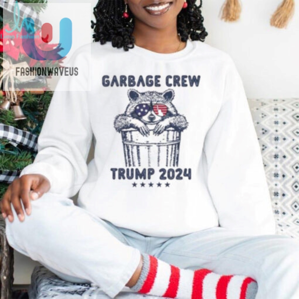 Trump 2024 Garbage Crew Raccoon T Shirt 