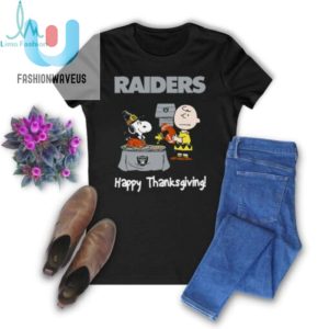 Peanuts Oakland Raiders Football Happy Thanksgiving T Shirt fashionwaveus 1 3