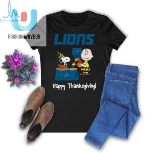 Peanuts Detroit Lions Football Happy Thanksgiving T Shirt fashionwaveus 1 3