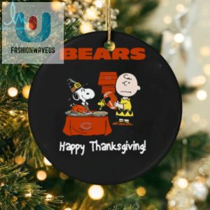 Peanuts Chicago Bears Football Happy Thanksgiving T Shirt fashionwaveus 1 2