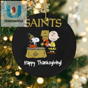 Peanuts New Orleans Saints Football Happy Thanksgiving T Shirt fashionwaveus 1 2