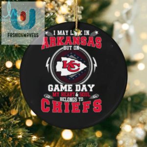 I May Live In Arkansas But On Game Day My Heart Soul Belongs To Chiefs T Shirt fashionwaveus 1 2